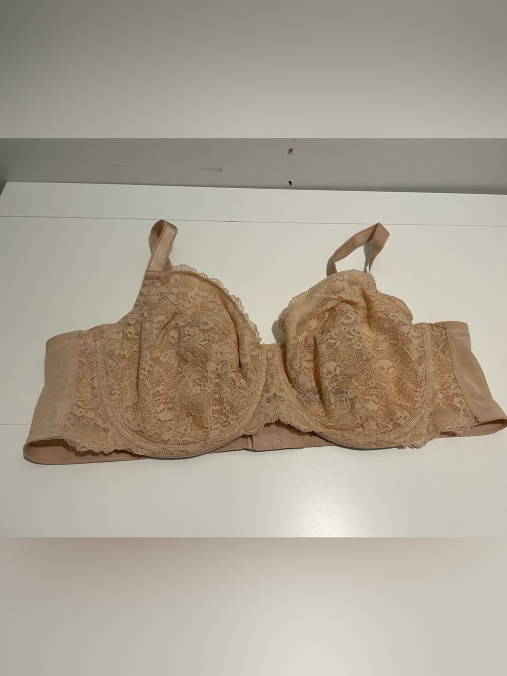 Torrid Brand Women's size 46C Lined Full Coverage Floral Lace Underwire Bra